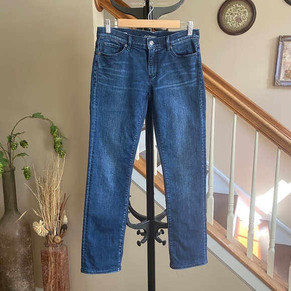 Driftwood Audrey Straight Leg Medium Wash Denim Jeans Size 27 - Picture 2 of 14